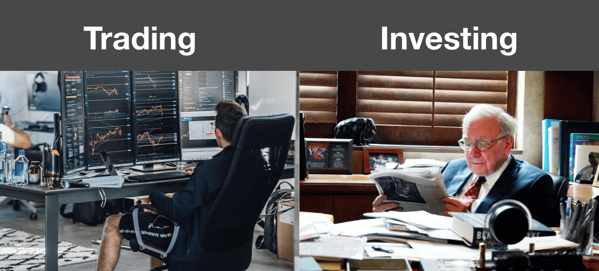 Trading vs investing simulators